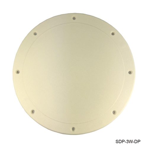 TH Marine Gear 10" - Off White (SDP-3W-DP) Discontinued Screw Down Deck Plates