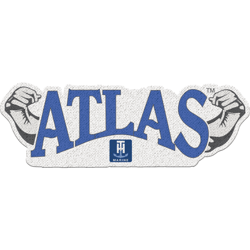 TH Marine Gear 18" ATLAS Logo Carpet Decal