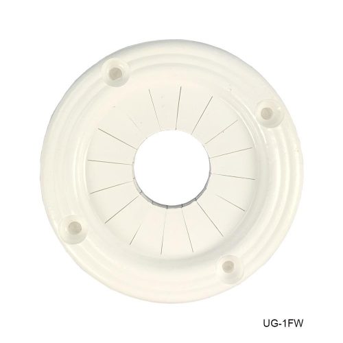 TH Marine Gear 3-3/8" OD - Fish White (UG-1FW-DP) Utility Grommet - Fishing Rod Grommet