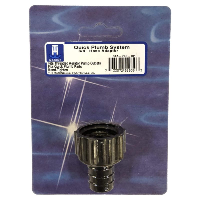 3 4 straight barbed quick plumb female 28004955717675