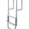 JIF Marine 3-Step Retractable Sliding Dock Lift Ladder - Standard 2" Step