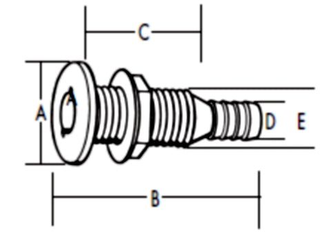 TH straight thruhull dimension graphic 500x350 c359c12a 3791 4eb0 a923 60872756e183 large