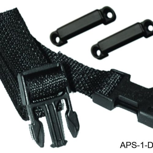 TH Marine Gear All Purpose Holding Strap Kit w/Plastic Buckle & 2 Molded Footman Loops (APS-1-DP) All Purpose Holding Strap for Boats