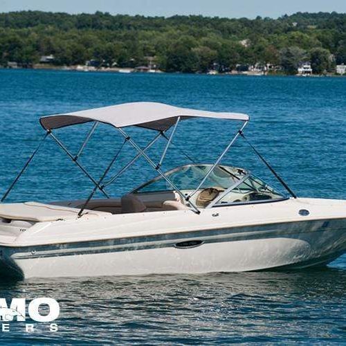 biminis premium 3 bow boat bimini top cover 16792707235883