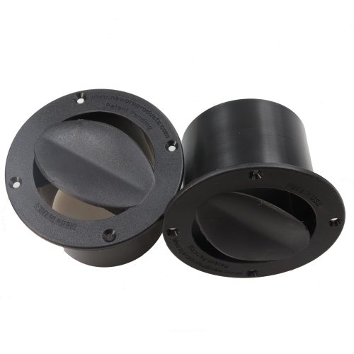 T-H Marine Supplies Black V-T2 Livewell Ventilation System