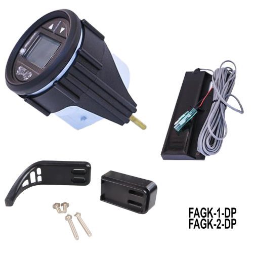 TH Marine Gear Fits 4" & 8" Models - Black Face (FAGK-1-DP) ATLAS Digital Position Gauge Kit