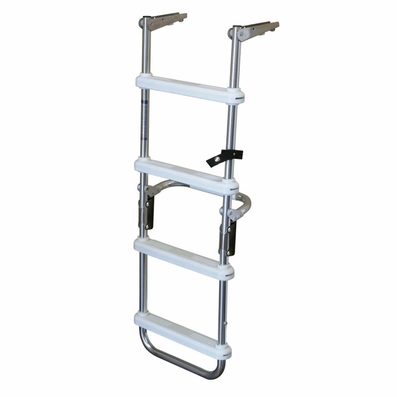 folding deck pontoon ladder 32945890951211