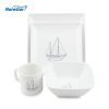 Norestar Galleyware 16 Piece Melamine Galleyware Set