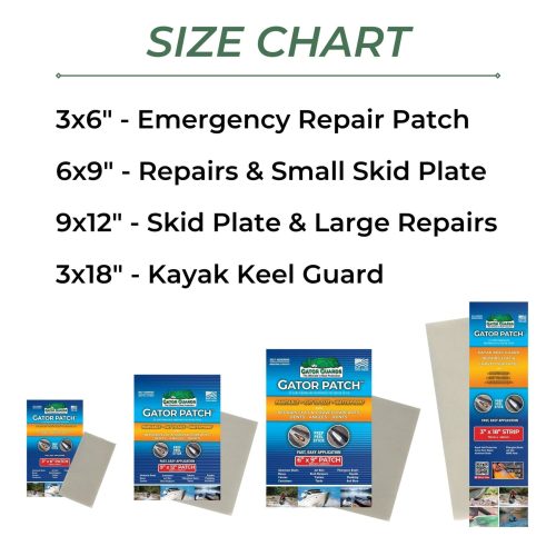 gator guard gator patch fiberglass reinforced repair patch 33062375555115