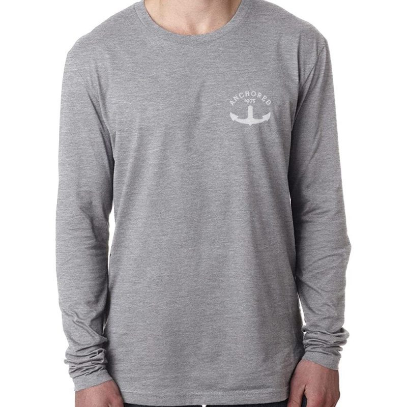 long sleeve shirt gray t h anchored long sleeve shirt 30354471256107