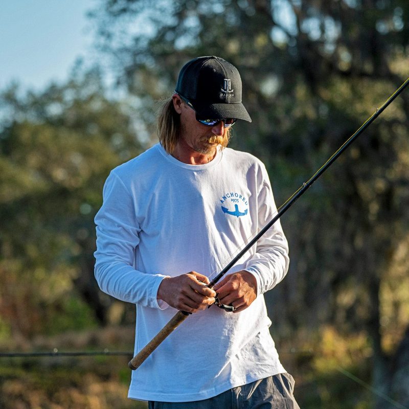 long sleeve shirt white t h anchored long sleeve shirt 32140803932203