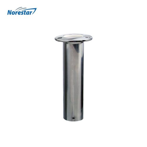 Norestar Rod Holders Straight Flush Mounted Stainless Steel Fishing Rod Holder