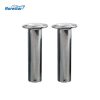 Norestar Rod Holders Straight Two Flush Mounted Stainless Steel Fishing Rod Holders