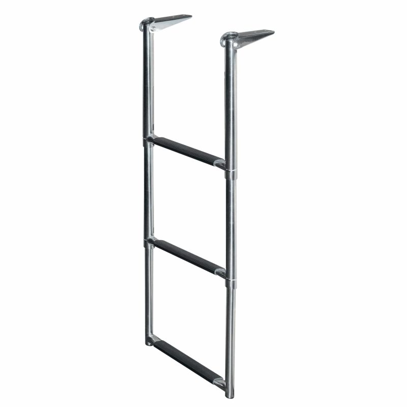 JIF Marine Stainless Steel Telescoping Transom Drop Ladder