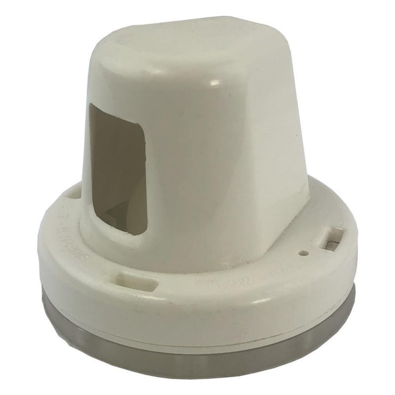 white discontinued flow max ball scupper 13621319893035