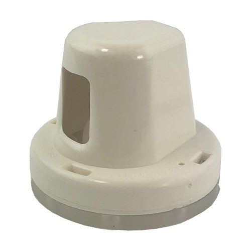 TH Marine Gear White Discontinued Flow-Max™ Ball Scupper