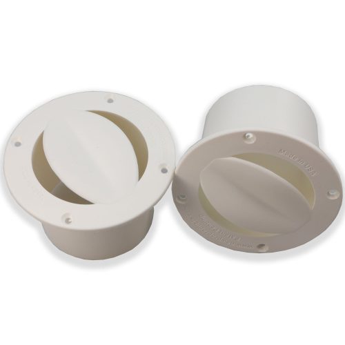 T-H Marine Supplies White V-T2 Livewell Ventilation System